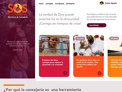 sos-avivadores-consejos adobexd consejería sos avivadores web