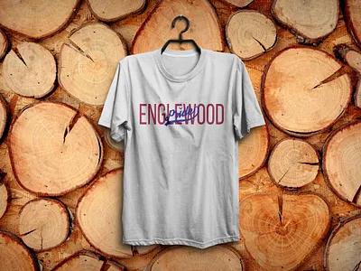 Typography T-Shirt Design Englewood Pride simple text t shirt designer text text only tshirt text style tshirt tshirt typography design typography logo
