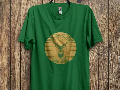 Hunting T-shirt apperal brand cool designs free funny graphicsdesign hunter illustration shirts t shirt design t shirt mockup t shirt print t shirts tees