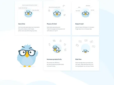 TripwithMojo grouptravel illustration minimal travel travel app ui ux webdesign website