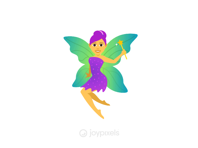 The JoyPixels Woman Fairy Emoji Animation - Version 3.0 after effect after effects aftereffects animated after effects animated emoji animated gif animated gifs animation animations emoji emojis fae fairies fairy gif icon