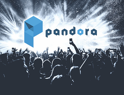 Pandora Music Rebrand art direction branding creative creativity design logo logo design logotype visual design visual identity