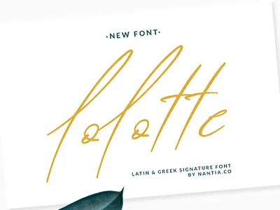 lolotte signature font brush font brushed font greek greek font handwritten font nantiaco fonts typeface