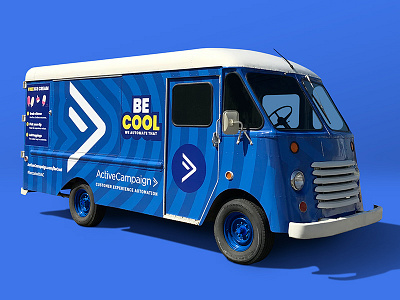 Customer Experience Automation Truck Wrap automation branding branding and identity customer experience cx automation email marketing ice cream ice cream truck inbound marketing marketing marketing automation saas truck truck wrap vehicle wrap visual identity