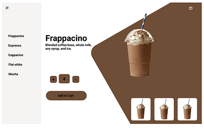 coffee coffee figma ui vector website design