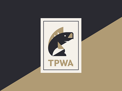 Walleye badge branding fish icon identity identity design lake logo mark minnesota patch vector walleye