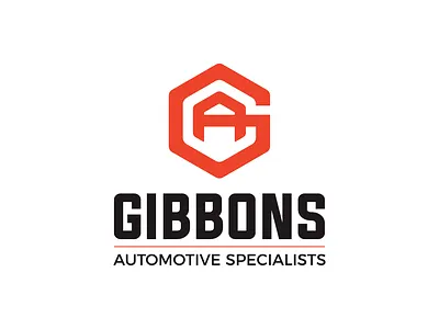 Gibbons Automotive automotive branding car design graphic icon logo logo design typography ui vector web site design website