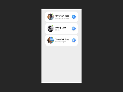 Chat Interaction - UI adobe xd animation design app apple black colors dark ui design invision studio landing page logo principle print print design sketch ui uiux ux webdesign