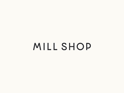 Mill Shop design font fonts graphic graphicdesign letter lettering type typeface typography