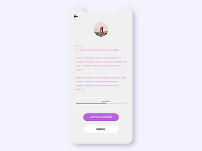 Invitation app branding concept conceptui design ui ui ux