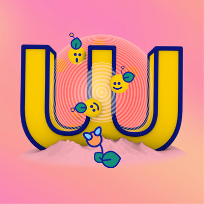 W for 36 Days of Type 2d 36days 36daysoftype 3d aftereffects ai animation bellapark branding c4d character illustraion illustration lettering love lovely motiongraphic relationships typogaphy vector