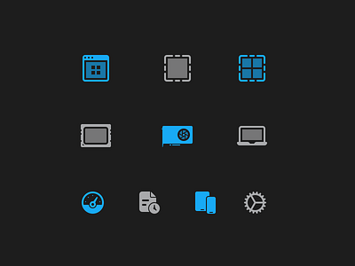 Geekbench 5 UI Icons geekbench icons macos macos app primate labs ui icons