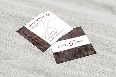 Kelley Sewell Writing and Editing Business Cards business card design business cards businesscard