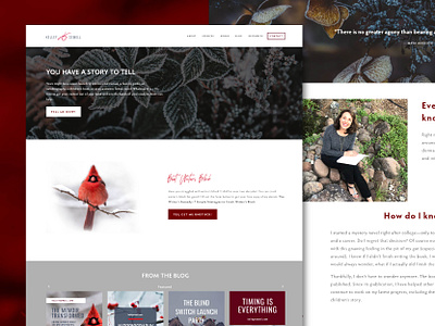 Kelley Sewell Writing and Editing Website squarespace webdesign womeninbusiness