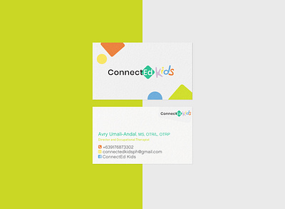 ConnectEd Kids brand identity branding clinic kids logo design therapy visual identity