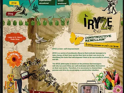 IRyze 2009 expitrans iryze webdesign