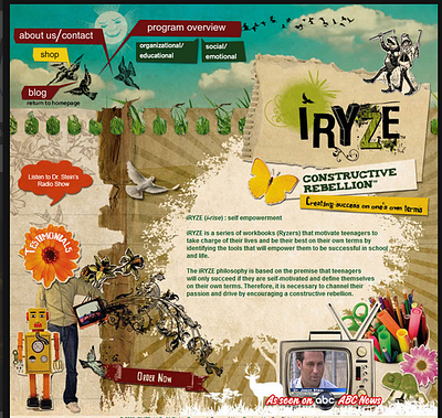 IRyze 2009 expitrans iryze webdesign