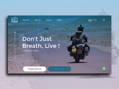 Travel planner website mockup lehladhak mockup road trip travel trip uiux website