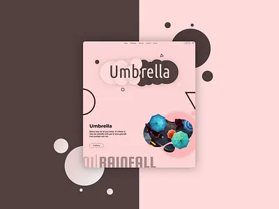 Umbrella css html webdesign ui ux graphic graphicdesign illustration vector web design webdesign