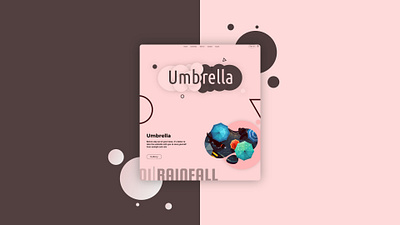 Umbrella css html webdesign ui ux graphic graphicdesign illustration vector web design webdesign