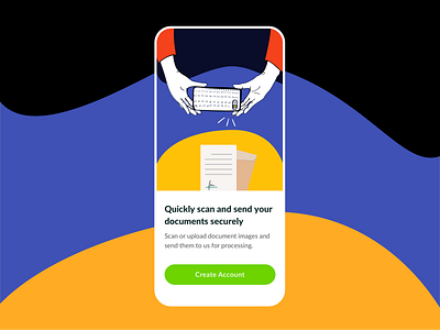 Document Scan and Upload accounting software android app android app development app development cliffex ios app ios app development scanning ui design ux design