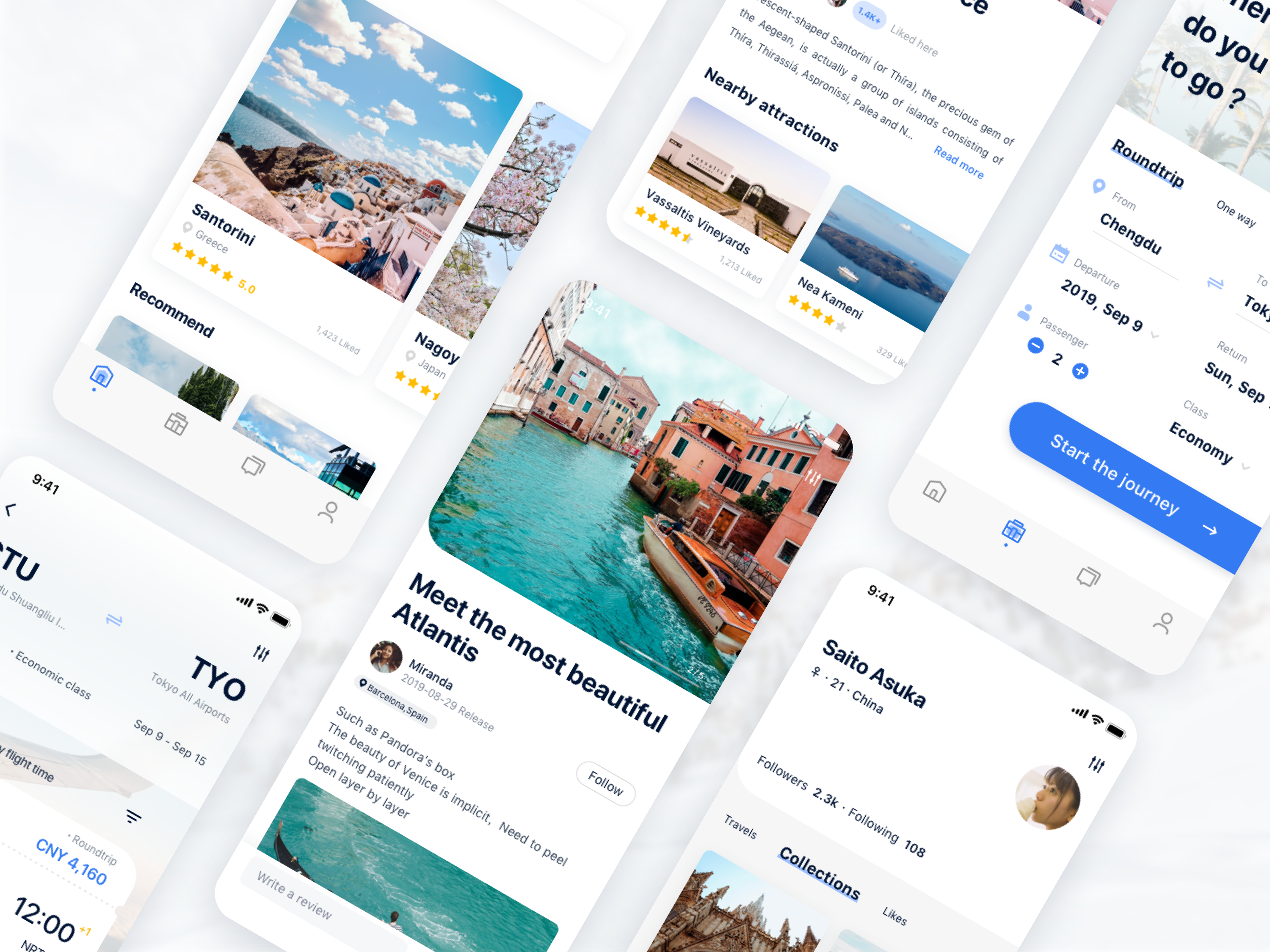 Example of Personal projects-Travel App