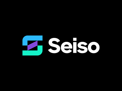 Seiso abstract branding data digital marketing futuristic geometric geometry google ads iconic identity lettermark marketing tool minimal minimalistic mnagement modern s saas seiso techy