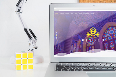 Visbed Intro Section design home page homepage page design page layout ui ui design userinterface web page website website design websites