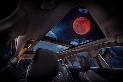 Ford - Blood Moon RTM car creative creative retouch digital art digitalartwork ford key visual manipulation manipülasyon