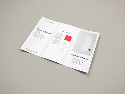 Tri Fold Brochure Mockup brochure brochure mockup flyer mockup mockup psd mockup template psd psd download tri fold z fold