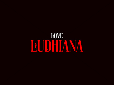 Ludhiana City behance city design dribbble graphics logo love ludhiana sticker