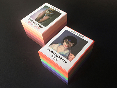 PHOTODARIUM Classic 2020 & PHOTODARIUM Private 2020 analog calendar design designer designszene graphic design impossibleproject instant photography instantfilm magazine photodarium photography polaroid polaroid original slanted slanted magazine tear off