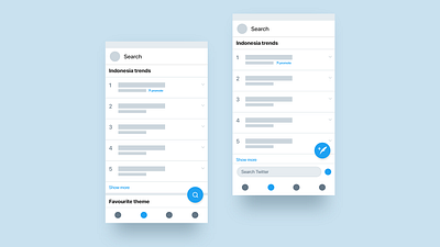 Twitter search bar UX redesign app design icon illustration ui ui ux design ui design uiux uiuxdesign ux website