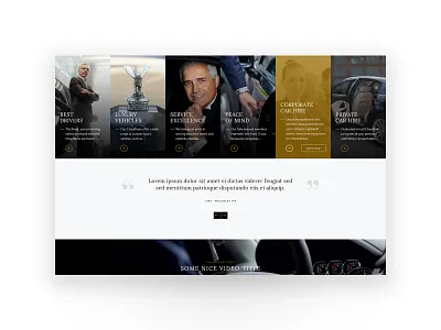 Best In Chauffeur part.02 booking car chauffeur clean design driver limo limousine luxury minimal modern rent transport transportation vip web design webdesign