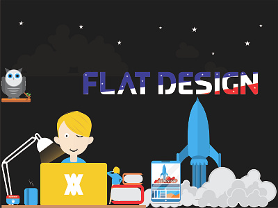 Flat Design branding design flat design flatdesign icon industry vector