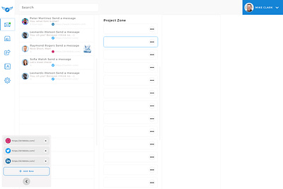 Support Dashboard app icon login logo scan qr codes send invitation ui ui ux vector web