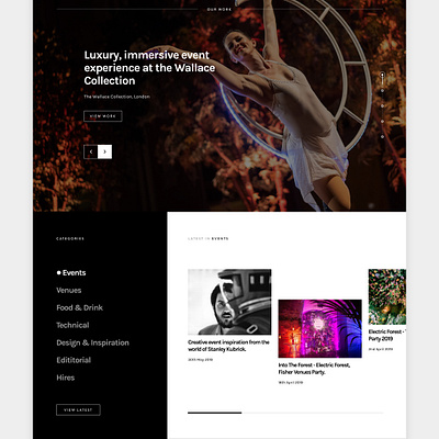 Latest News section app dailyinspiration design designer designinspiration digital ui uiux ux web
