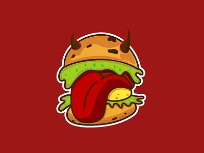 Big Bite branding design flat food graphics illustration logo minimalist negative