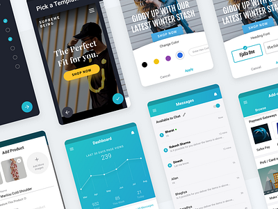 Simplest Website Builder Mobile App website website builder