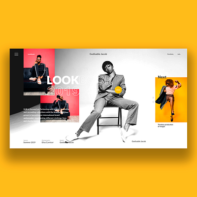 Personal Page Melody Jacobs ui ukraine ux web