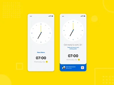 Alarm Apps adobe photoshop adobe xd app design interaction design ui