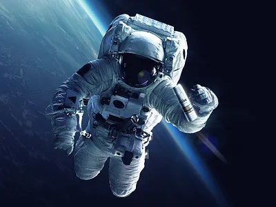 Astronaut for Zollider astronaut compositing cosmos foam photo manipulation photoshop retouch shave space