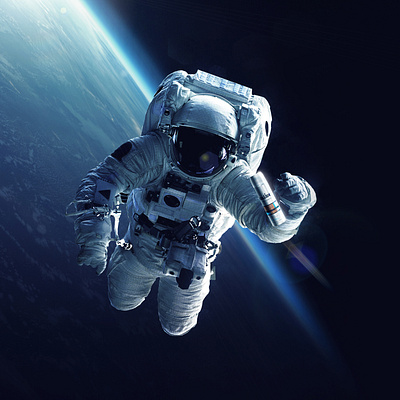 Astronaut for Zollider astronaut compositing cosmos foam photo manipulation photoshop retouch shave space