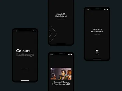 YKIM — IG Stories black brand identity branding dark identity design instagram minimal personal production promo promotion social media typography vector video video production