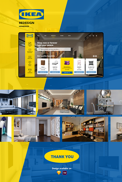 IKEA Jordan Homepage Redesign adobexd adobexddesigner daily dailychallenge dailydesignchallenge design designdaily designing designlife homepage ikea redesign sketch ui uidesign ux uxdesign web webdesign websitedesign