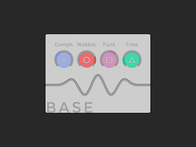 Base bass concept design illustration instrument ui