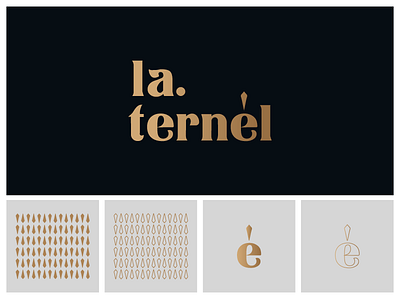 LA.TERNÉL LOGO branddesign branding brandnew fashion logo logo logodesign logodesigns logolearn logonew type vietnam