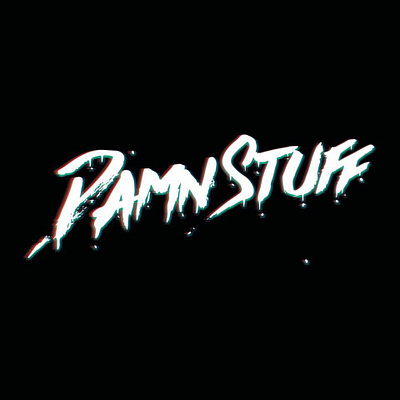 Damn Stuff Type brand branding design logo photoshop streetwear type typeface typography