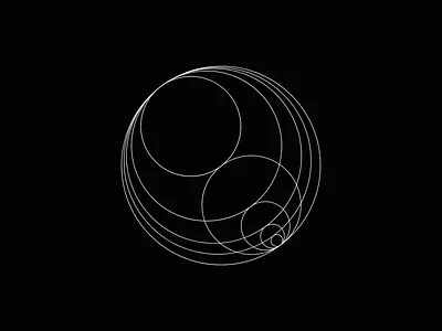 Creative Coding ° Double Circles/ 3 animation art circle coding creative generative generativeart graphics line math minimal motion motiongraphics