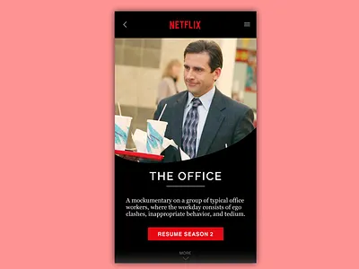 Daily UI 025: TV App app daily 100 challenge daily ui daily ui 025 dailyui design mobile mobile app design netflix product design tv app ui ux
